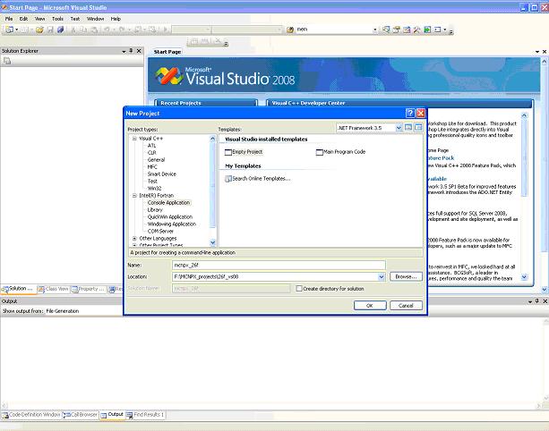 Intel Visual Fortran 10.1 Free