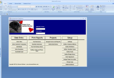 Donation Tracking and School Software